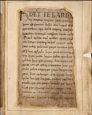 Beowulf MS, fol. 132r