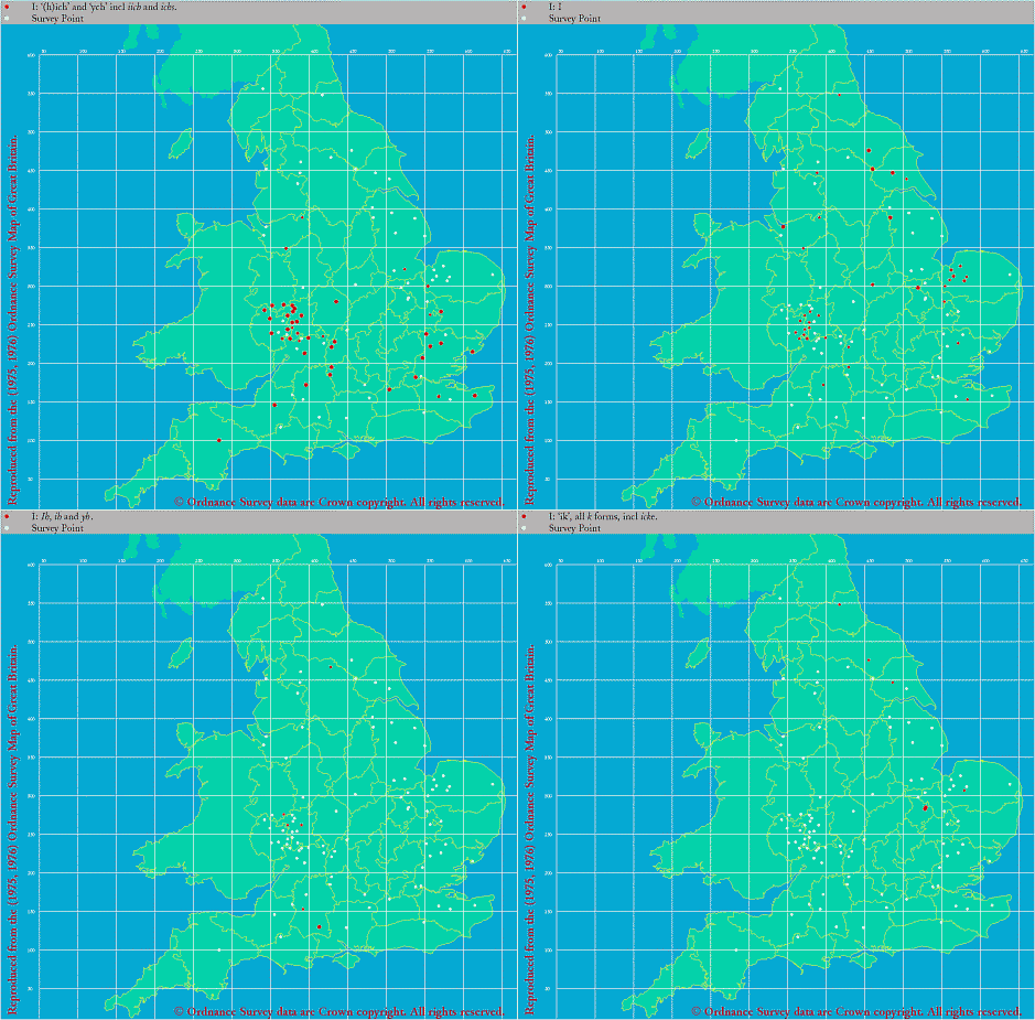 LAEME Map for Variants of I