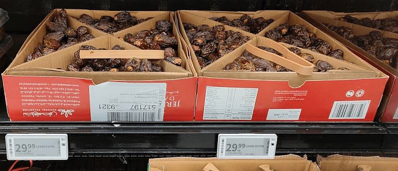 dates bought at a PAK'n'SAVE in NZ