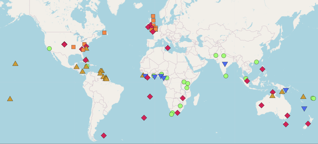eWAVE World Map