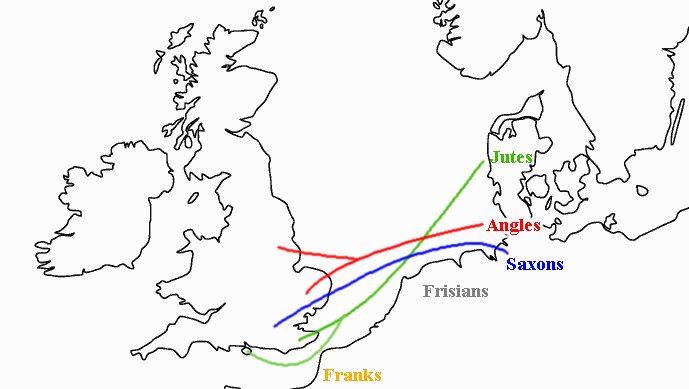 Homeland of the Angles, Saxons, and Jutes