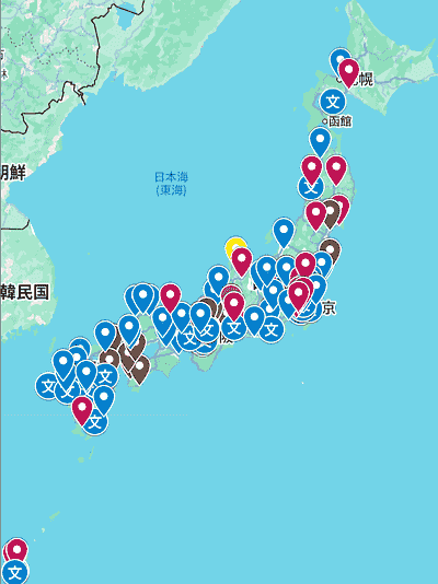 「なぜさんたんげん」目撃マップ